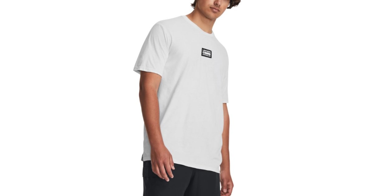 Majica Under Armour Elevated Core Wash Bela | 1379552-014, 1