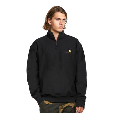 Pulover Carhartt WIP American Script Sweat Črna | I027014.89.XX, 0