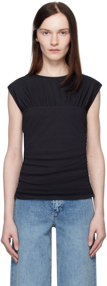 Majica brez rokavov rag & bone Rag & Bone Mica Banded Top Črna | WCC24HT009M409, 0