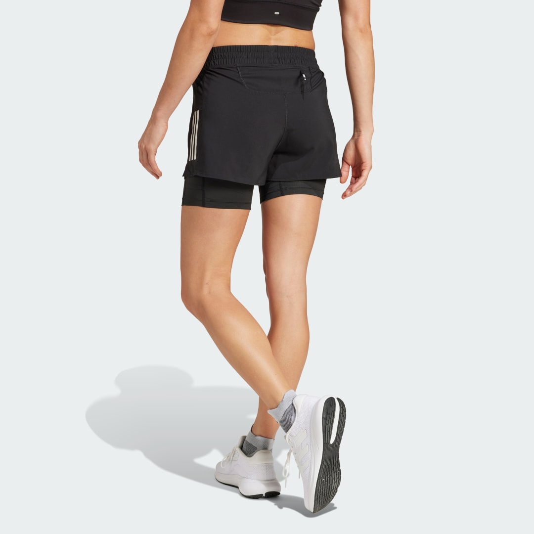 Kratke hlače adidas Performance Running Climacool 2-In-1 Shorts Črna | JM7644, 1