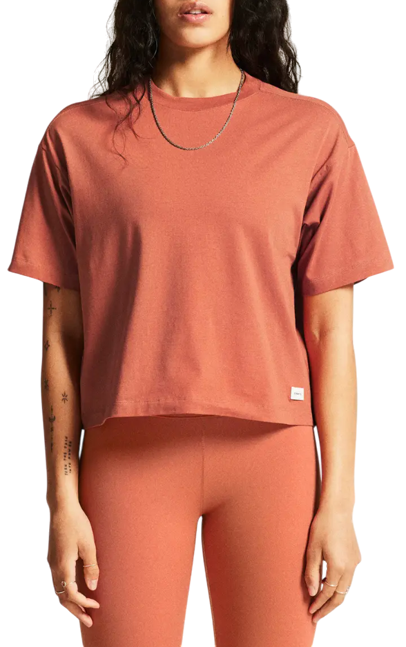 Krop-top Craft Craft Collective Relaxed T-Shirt Oranžna | 1916017-458000