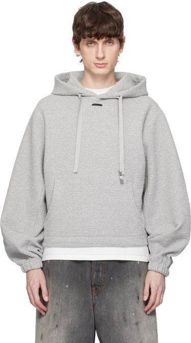 Pulover ADER ERROR ADER error Realce Product. 29 Fleece Hoodie Siva | BO01SSHD0102GR, 0