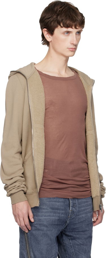 Pulover Rick Owens DRKSHDW Concordians Micro Mountain Hoodie Siva | DU02E7291 FSLP, 4