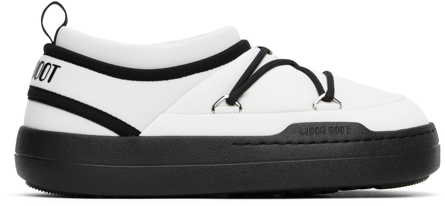 Superge in čevlji Moon Boot Park Icon Loafers Bela | 80D2470070, 0