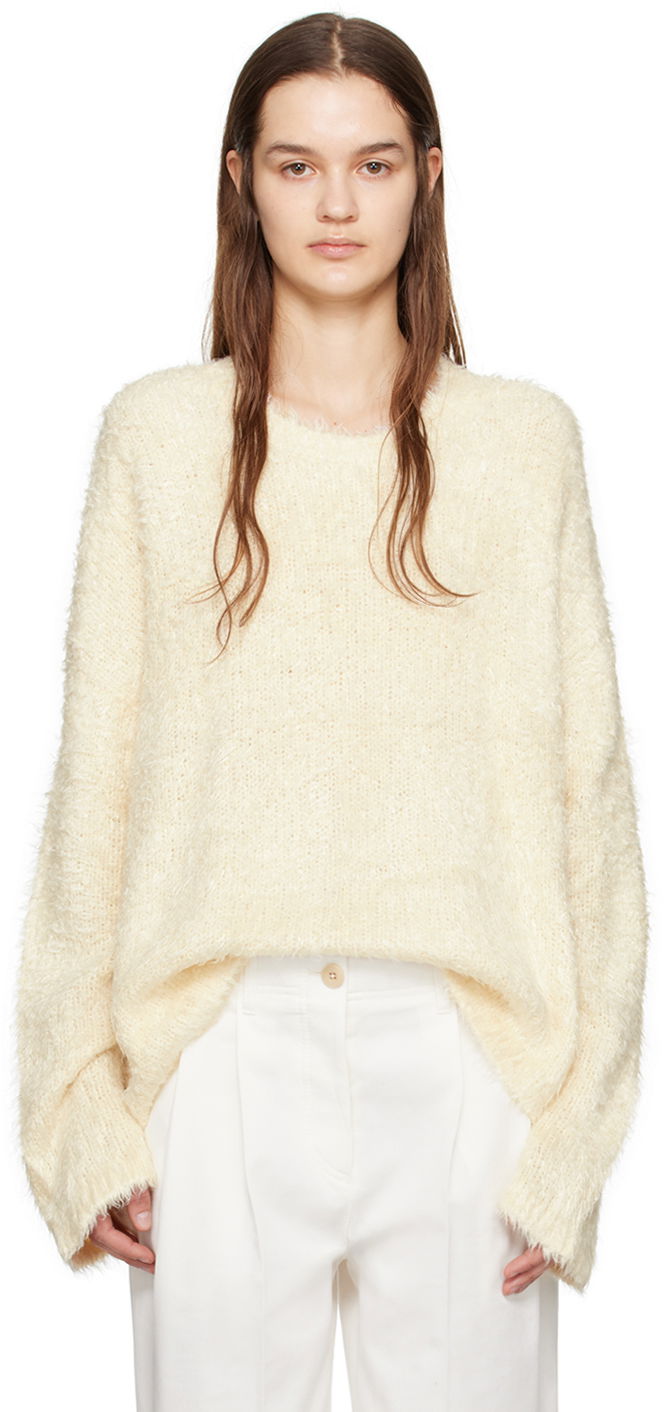 Pleteni pulover TOTEME TOTEME Women's Crewneck Sweater Bela | 242-WRT2289-YA0050