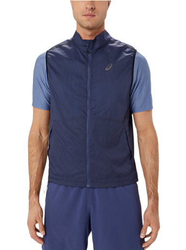 Telovnik Asics METARUN PACKABLE GILET Mornarica | 2011c980-400