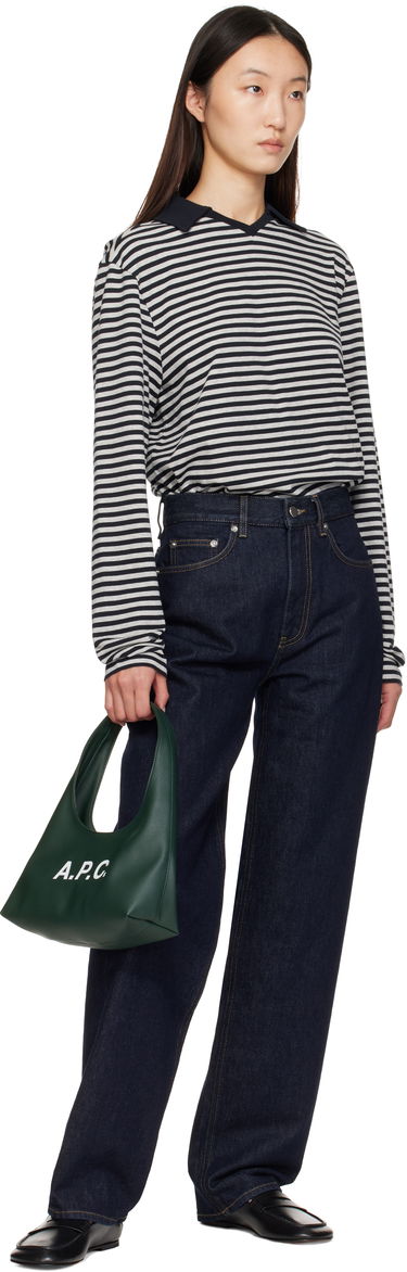 Torba za čez ramo A.P.C. A.P.C. Baby Ninon Shoulder Bag Zelena | PUABO-F67027, 3
