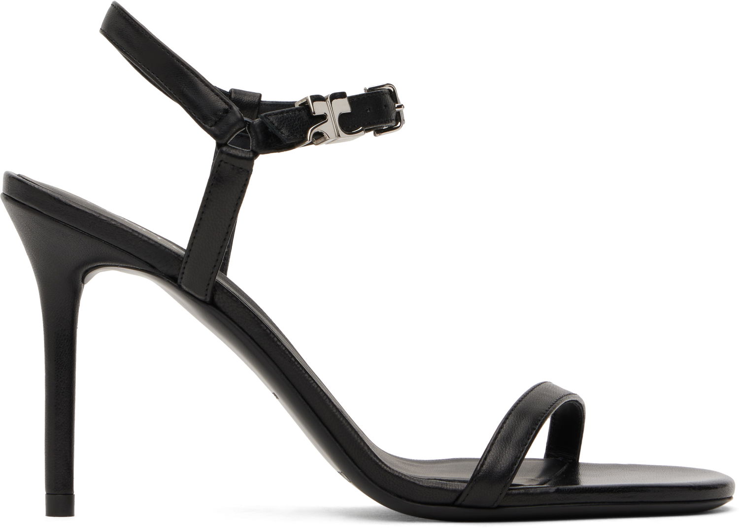 Modni dodatki Courrèges Courrèges AC Heeled Sandals Črna | 125SSD028AG0030, 0