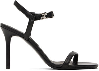 Modni dodatki Courrèges Courrèges AC Heeled Sandals Črna | 125SSD028AG0030, 0