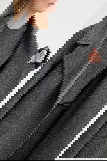 Plašči STAND STUDIO Stand Studio Susie Wool Blend Coat Siva | 66605.8554, 7