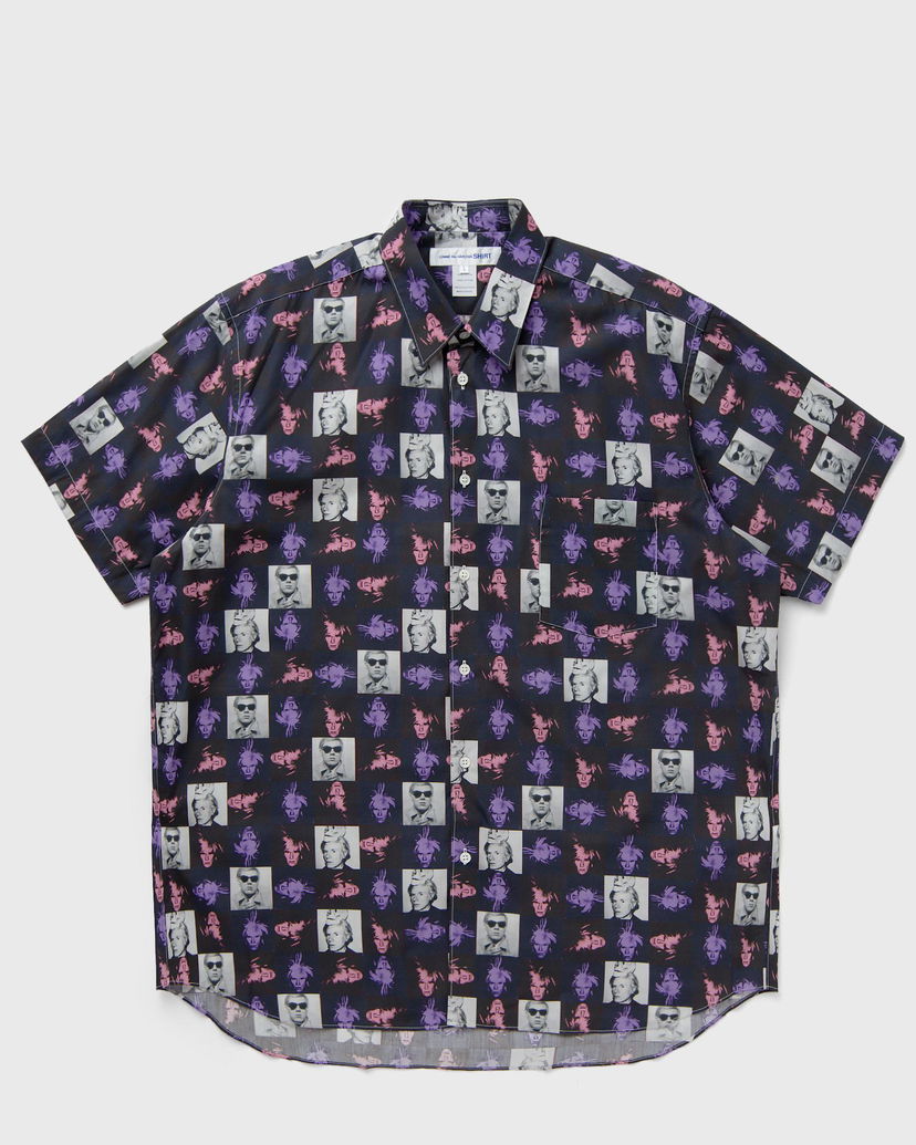 Srajce Comme des Garçons Andy Warhol Print Woven Shirt Črna | FM-B002-S24-1