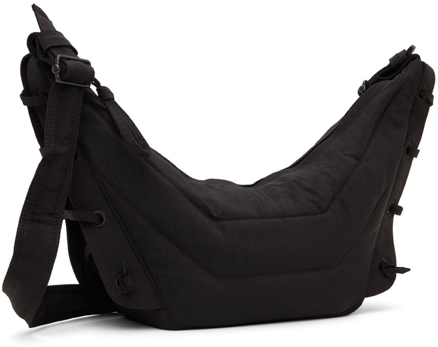 Torba za čez ramo LEMAIRE Lemaire Small Soft Game Bag Črna | BG293 LF133, 1