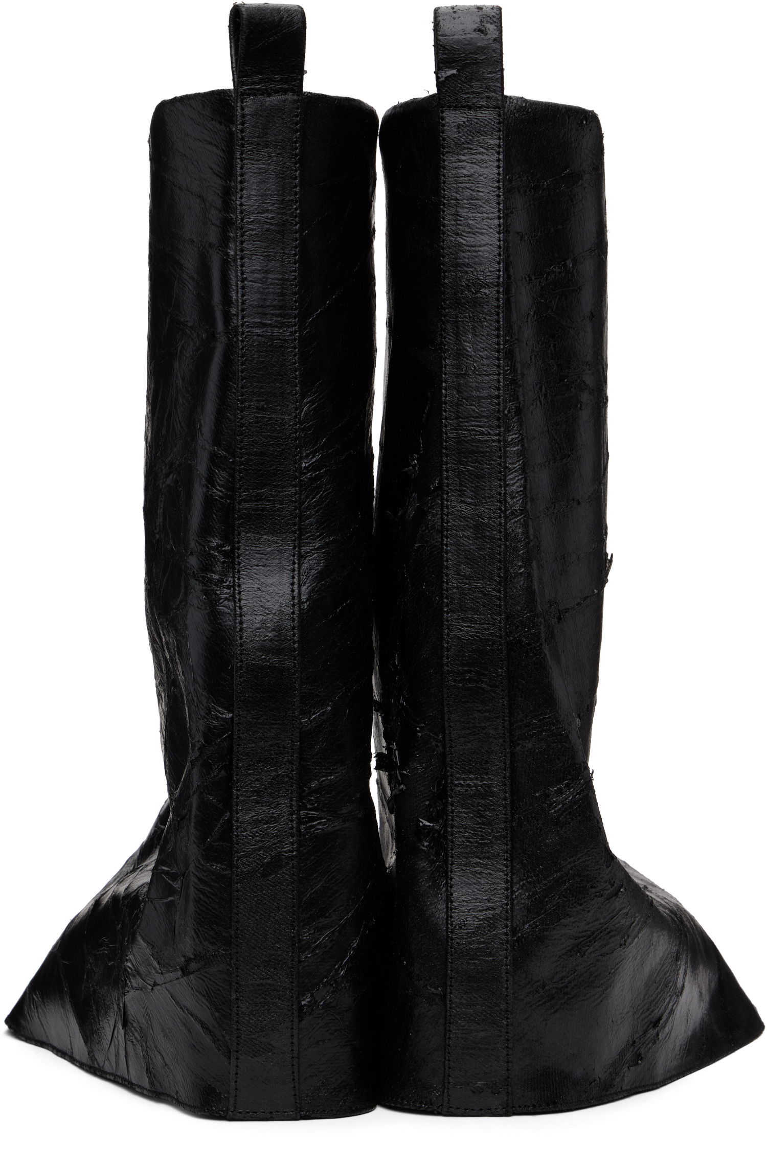 Oblačila Rick Owens Rick Owens DRKSHDW Porterville Low Fetish Boots Črna | DS02D2817 BMC, 1