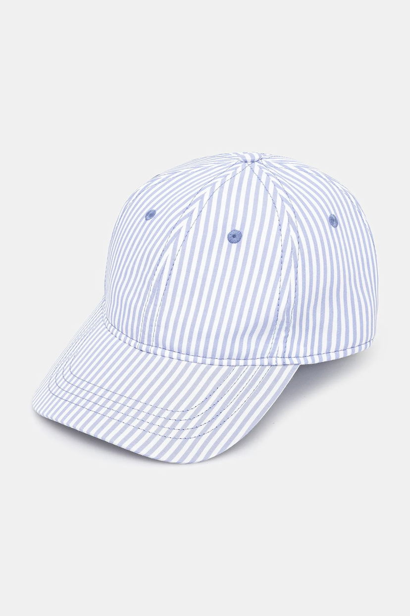 Kapa Fiorucci Fiorucci Striped Tie Ribbon Baseball Cap Modra | W02SMAHA398CJ01BL07
