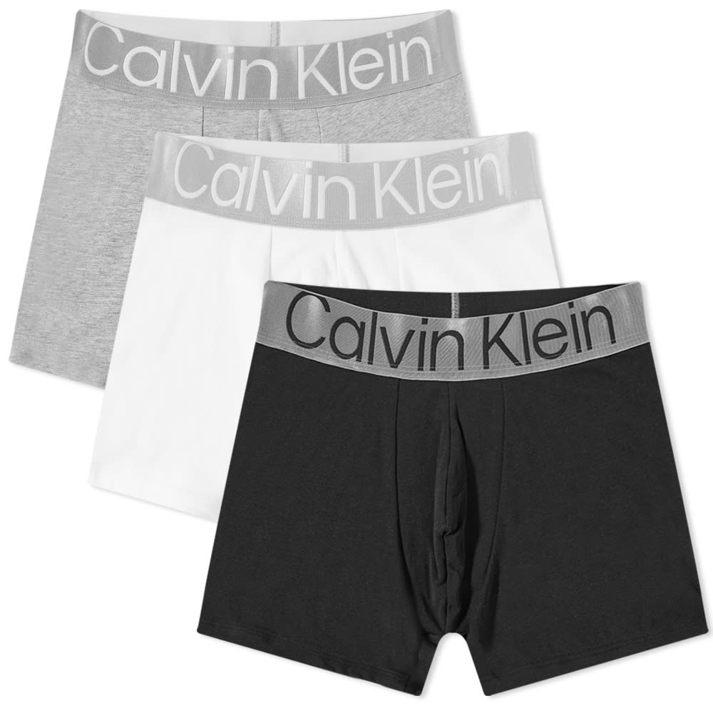Boksarice CALVIN KLEIN Cotton Stretch Trunk - 3 Pack Večbarvna | 000NB3130A-MPI, 0