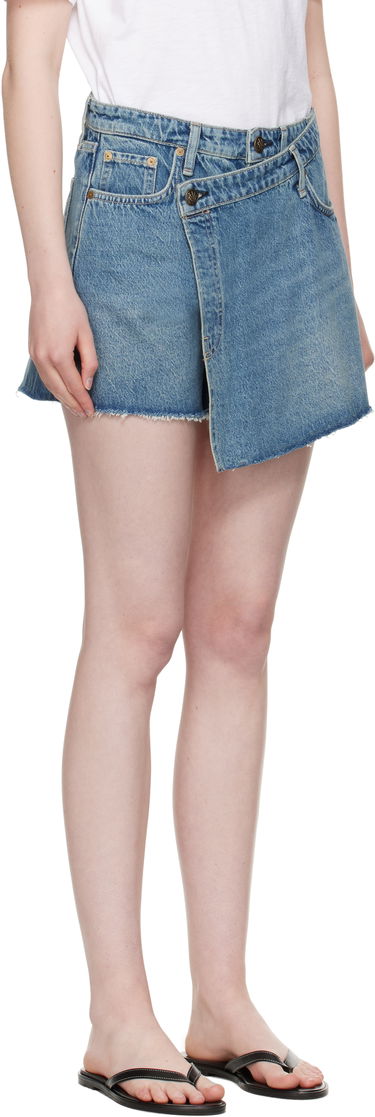 Krila rag & bone rag & bone Belinda Denim Mini Skort Modra | WDD25P9003RGAM, 1