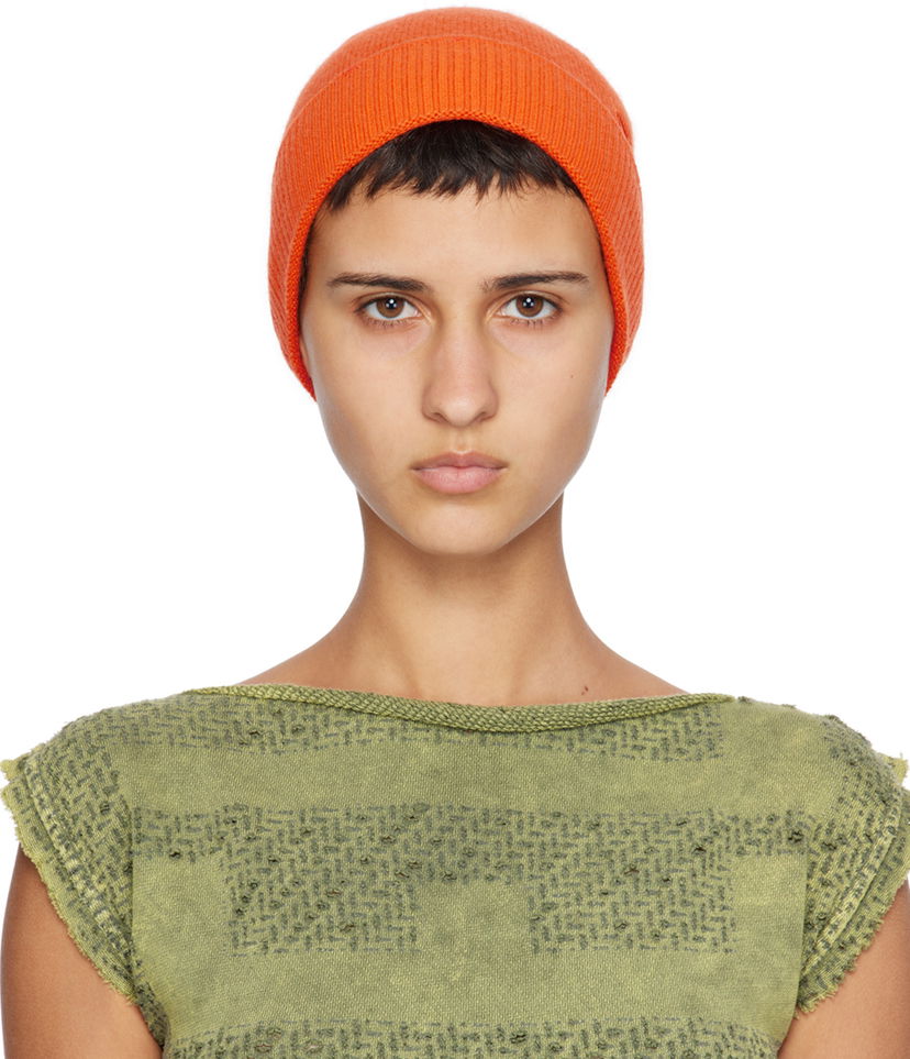 Beanie Diesel K-Rev Beanie Oranžna | A13319 0GEAY