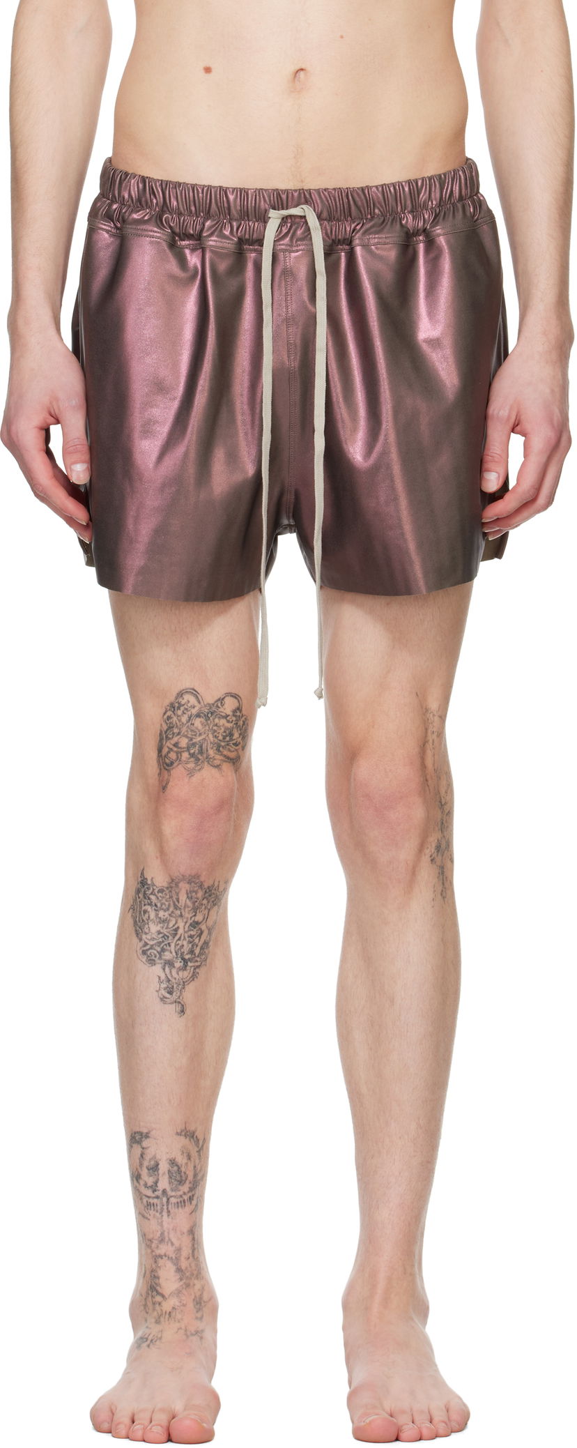 Kopalke Rick Owens Rick Owens Hollywood Boxer Swim Shorts Lila | RU01E5012 NSM