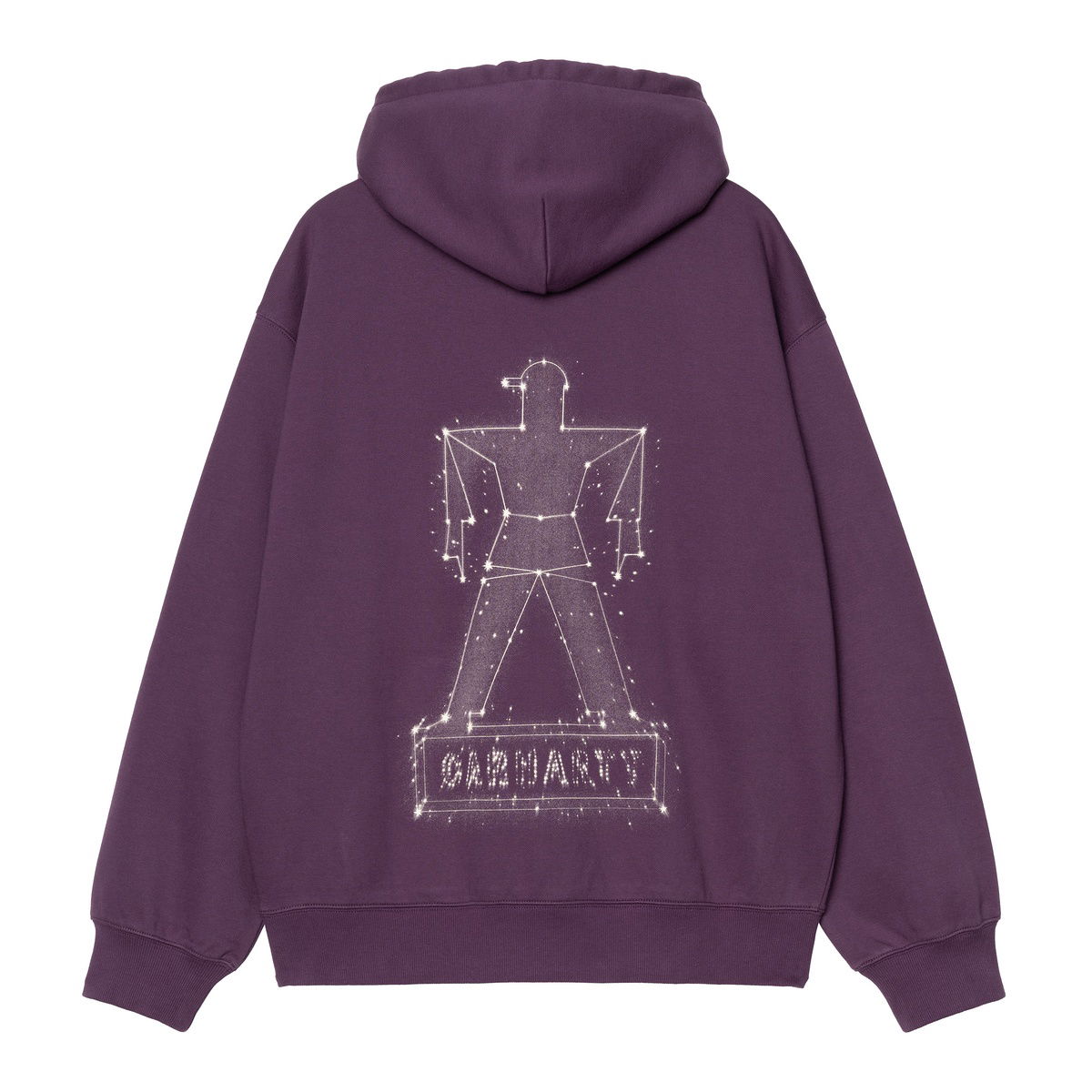 Pulover Carhartt WIP Carhartt WIP Stargazer Hooded Sweatshirt Lila | I034689_9, 1
