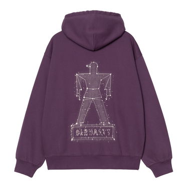 Pulover Carhartt WIP Carhartt WIP Stargazer Hooded Sweatshirt Lila | I034689_9, 1