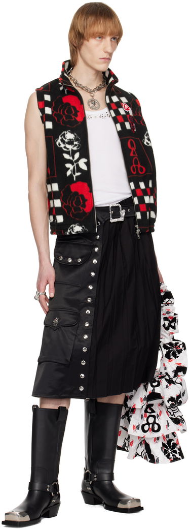 Telovnik Chopova Lowena Print Fleece Vest Črna | 4042M, 3