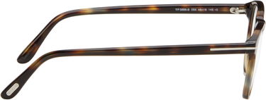 Sončna očala Tom Ford Tortoiseshell Round Blue Block Glasses Rjava | FT5899-B_48055, 1
