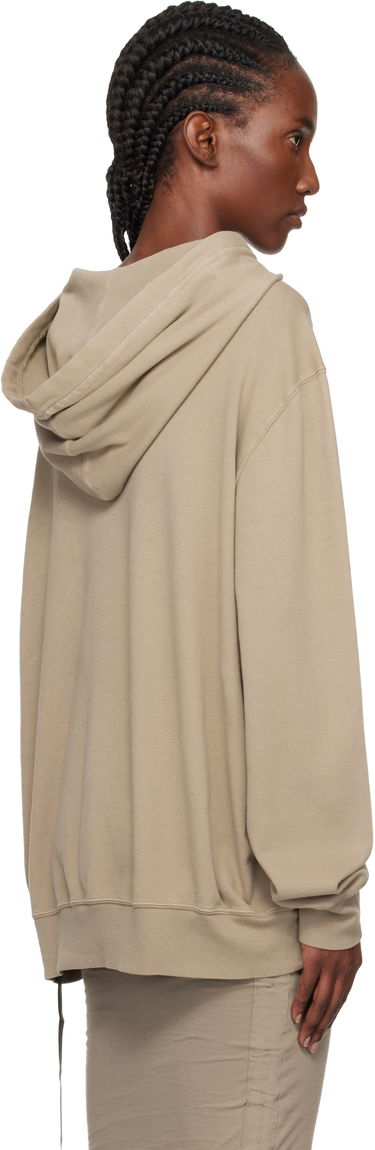 Pulover Rick Owens Concordians Oversized Hoodie Bež | DS02E7241 JDBP, 2