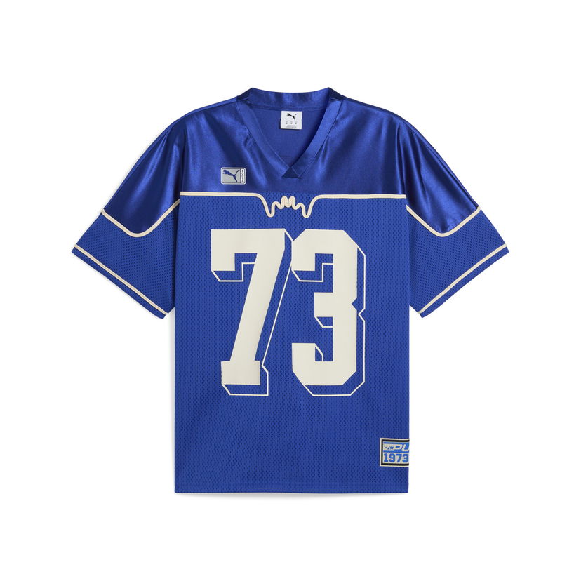 Dres Puma Dress Code Football Inspired Basketball Jersey Modra | 630254_01