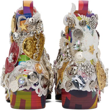 Oblačila Comme des Garçons Comme des Garçons Kids Love Gaite Edition Embellished Chelsea Boots Večbarvna | GM-K101-001, 1