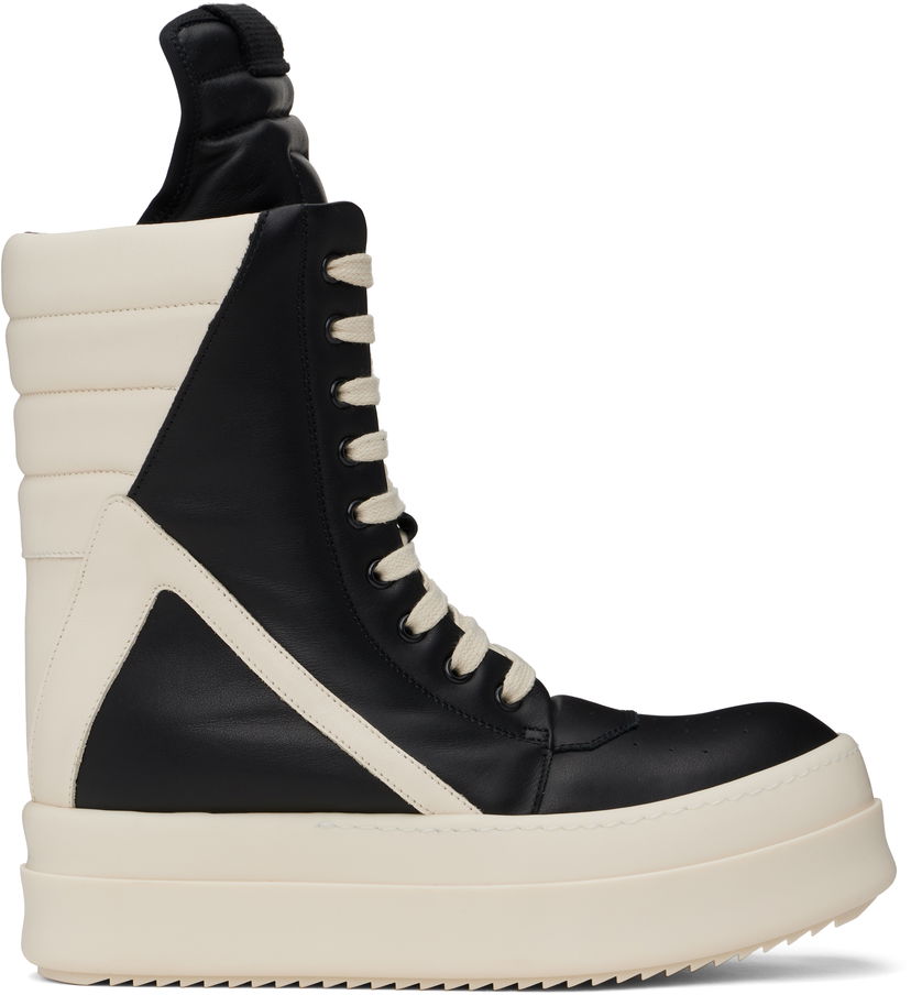 Superge in čevlji Rick Owens Rick Owens Hollywood Mega Geobasket Črna | RU01E5855 LCO