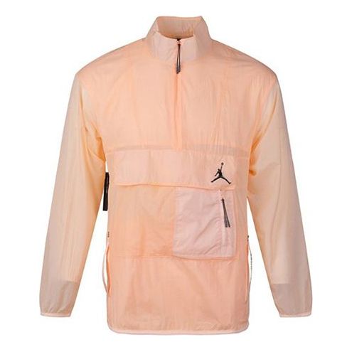 Vetrovka Jordan Air Jordan Zipper Sports Jacket Oranžna | AJ1070-814