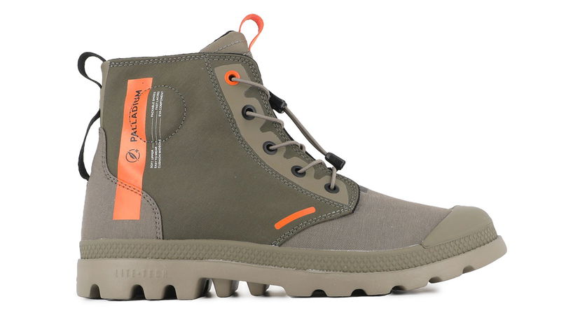 Superge in čevlji Palladium Pampa Lite Journey Packable Fast Lacing Lite Tech Zelena | 79539-325-M