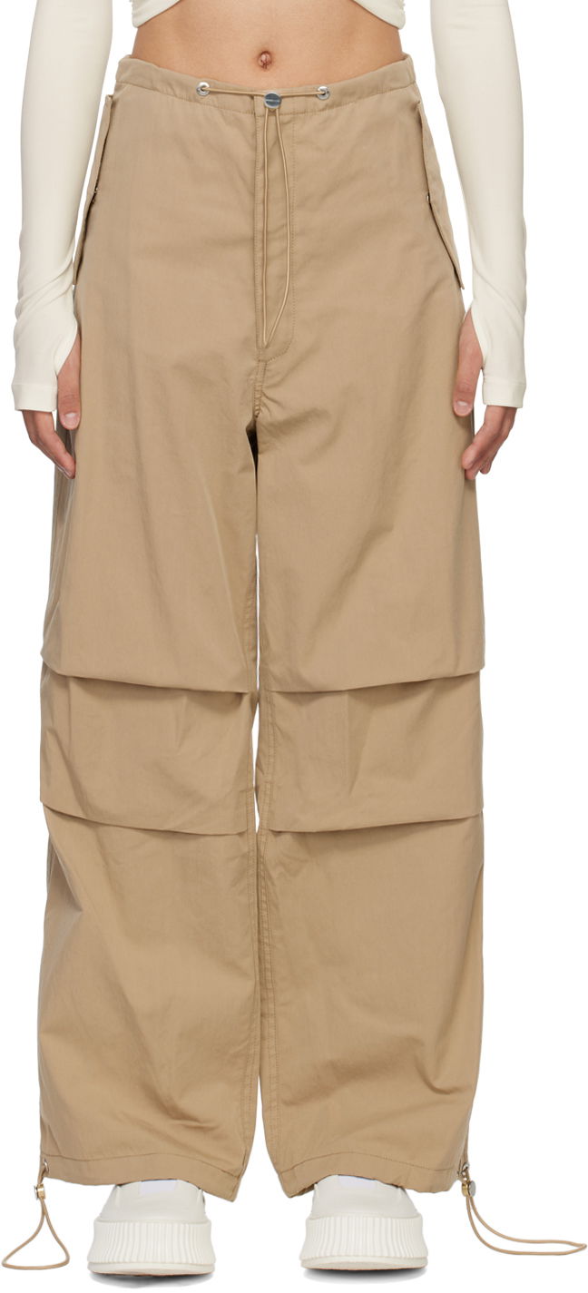 Cargo hlače Dion Lee Toggle Trousers Bež | C2050S22