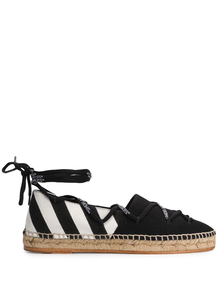 Superge in čevlji Off-White FABRIC ESPADRILLES ''Black'' Črna | OWIA204R20H701160110