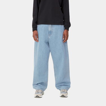Kavbojke Carhartt WIP Brandon Pant "Blue Stone Bleached" Modra | I031918_01_12, 0