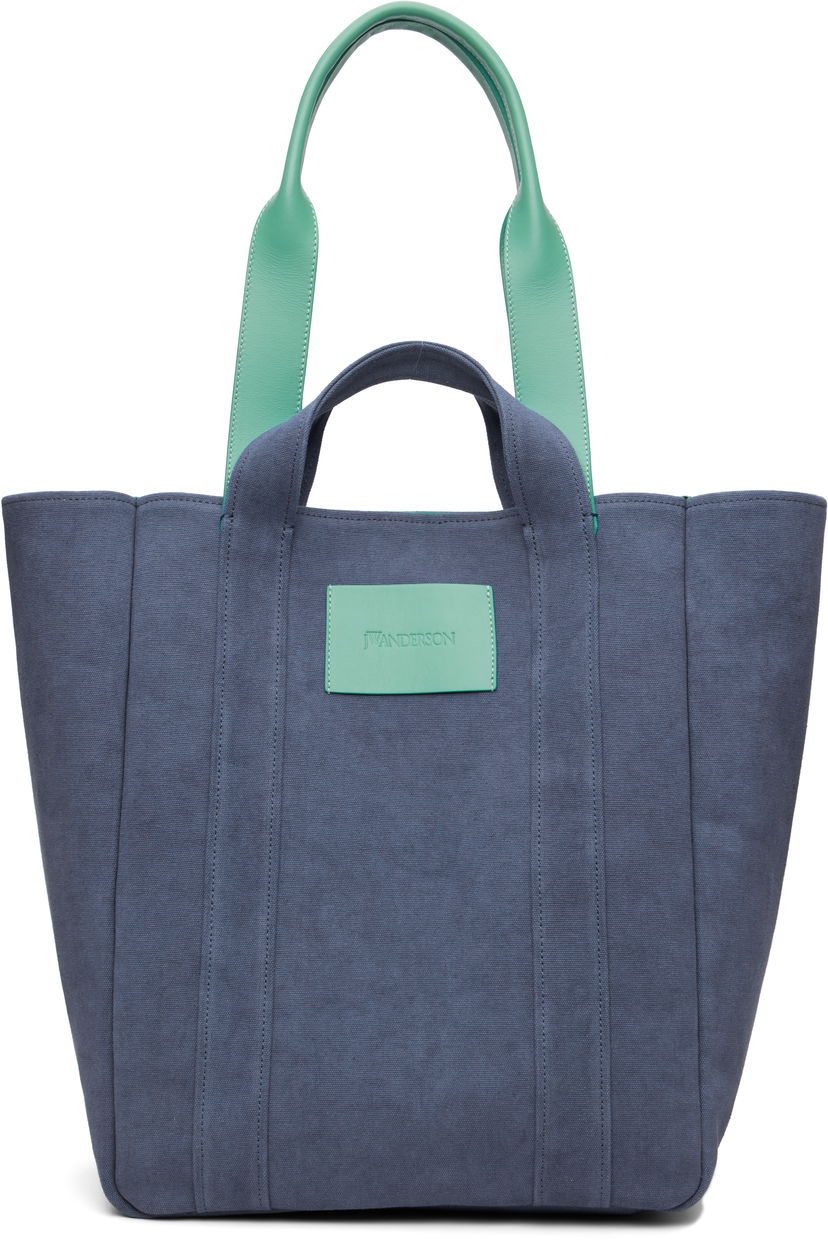 Tote bag JW Anderson Fabric Cabas Tote Modra | HB0743-FA0467