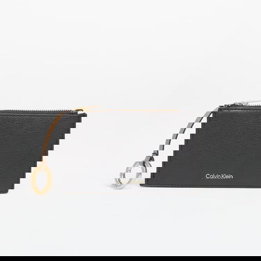 Denarnica CALVIN KLEIN Calvin Klein Top Zip Card Case with Keychain Črna | LV04F1090G 332, 0