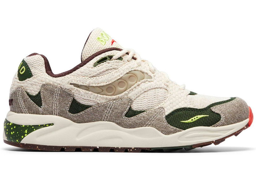 Superge in čevlji Saucony Grid Shadow 2 Bodega Jaunt Woven Bež | S70830-1