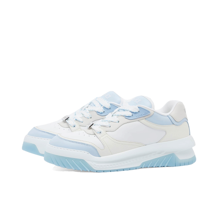 Superge in čevlji Versace Blue Hydrangea White Palladium Bela | 1015437-1A10925-5UA8P