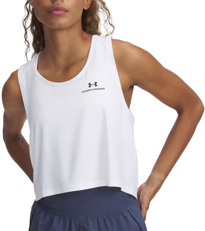 Majica brez rokavov Under Armour Vanish 2-in-1 Training Shorts Bela | 1376936-044