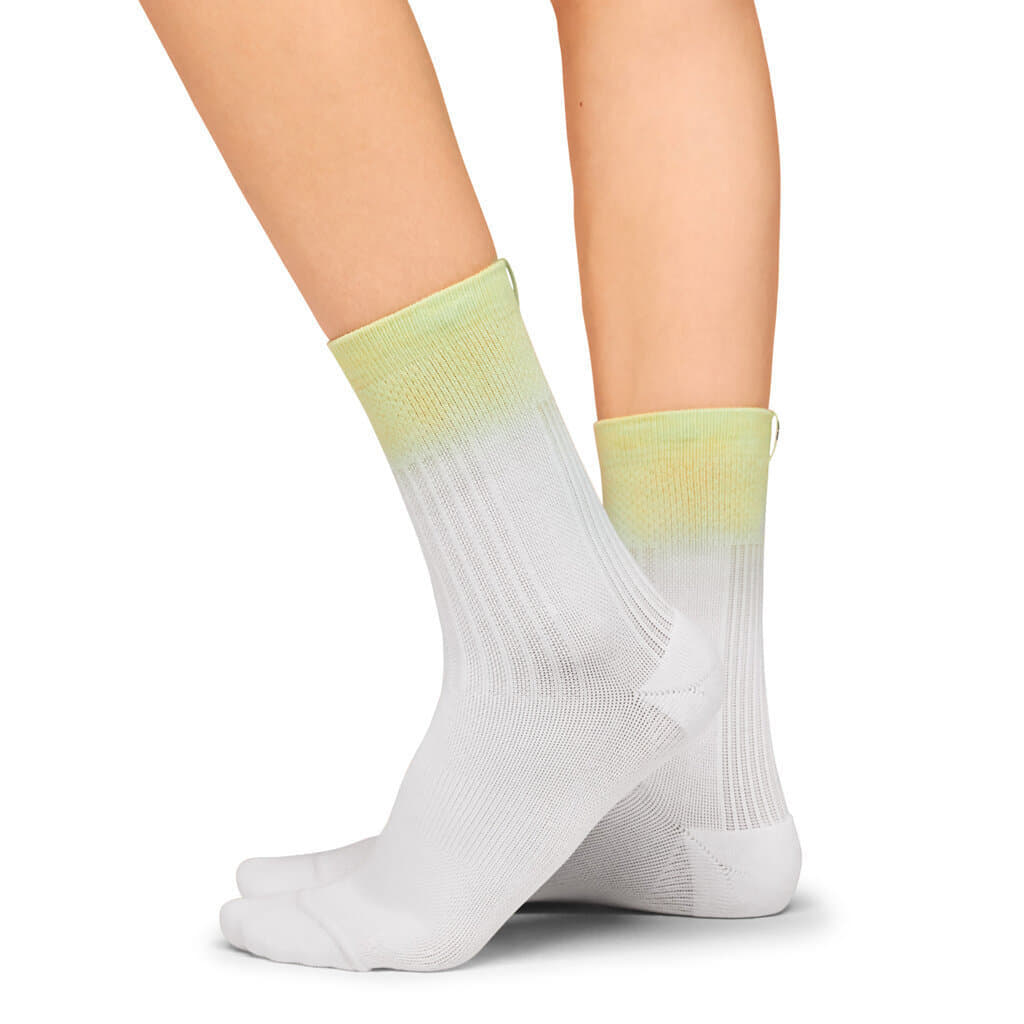 Nogavice On Running All-Day Sock White/ Hay Bela | 340.01734, 0