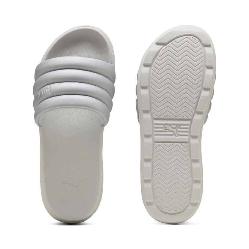 Superge in čevlji Puma Karmen Puffy Aqua Metallics Slides Siva | 400679_01