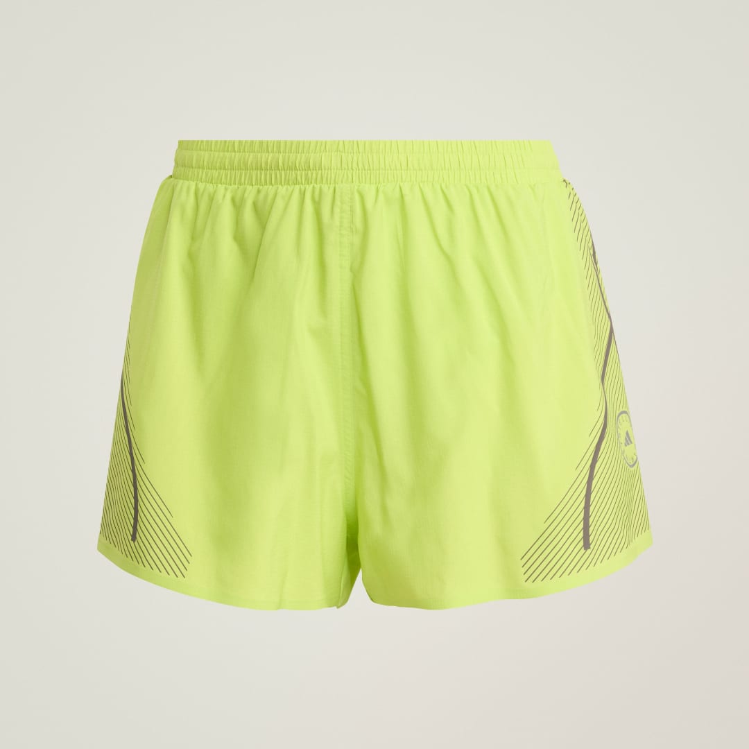 Kratke hlače adidas Performance Stella McCartney TruePace Running Shorts Rumena | JI8054, 0