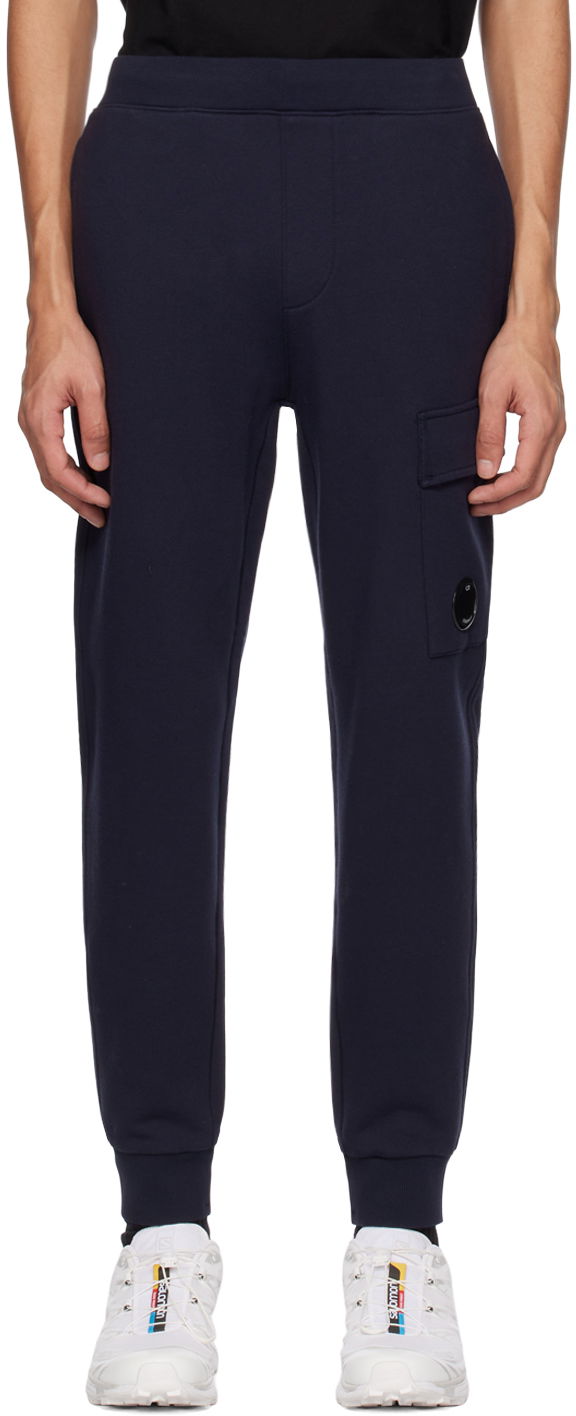 Trenirka C.P. Company Tapered Sweatpants Mornarica | 14CMSP017A-005086W, 0