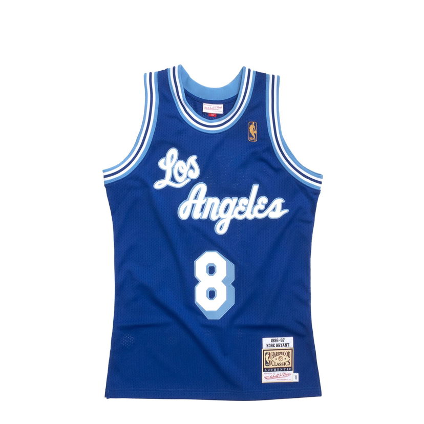 Dres Mitchell & Ness NBA AUTHENTIC JERSEY LOS ANGELES LAKERS ALTERNATE 1996-97 KOBE BRYANT #8 Modra | AJY4GS18090-LALROYA96KBR
