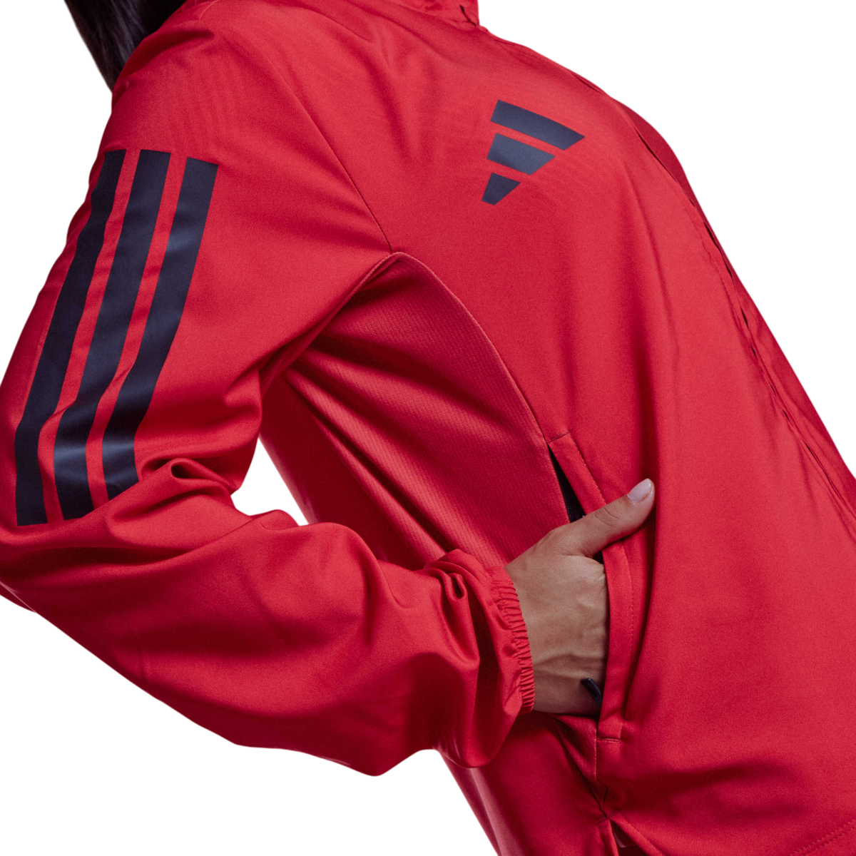 Vetrovka adidas Originals Adizero TRC x Top4Running Jacket Rdeča | it4450-trc, 1
