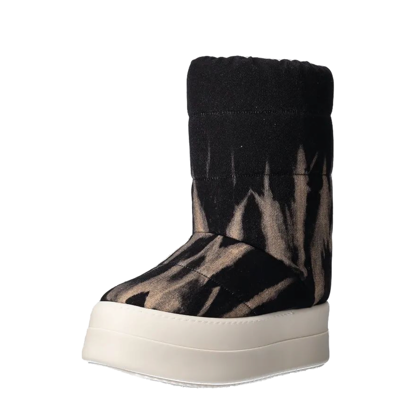 Superge in čevlji Rick Owens Mega Bumper Lunar Boots Črna | DU02D2838.DBSUPA