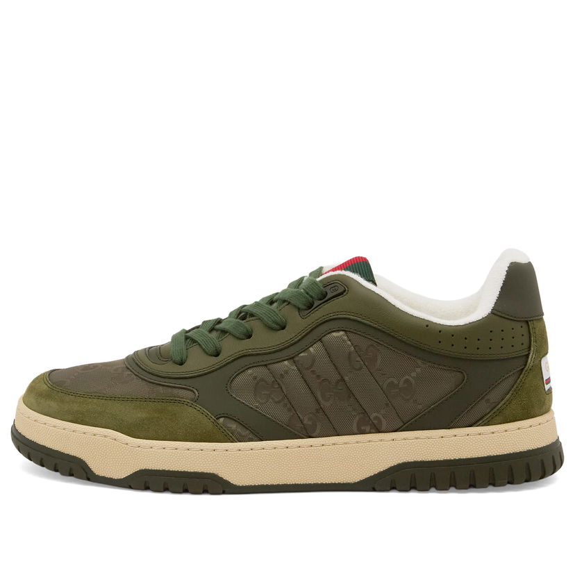 Superge in čevlji Gucci Re-Web Sneaker Zelena | 831661-AAEX3-3343