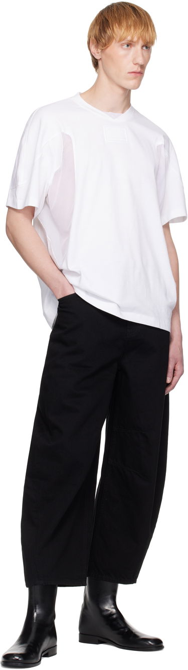 Majica Helmut Lang Helmut Lang Sport Mesh Panel T-Shirt Bela | P02HM512, 3