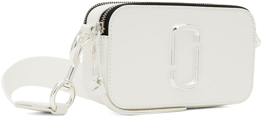 Torba za čez ramo Marc Jacobs Marc Jacobs 'The Snapshot DTM' Camera Bag Bela | M0014867, 1
